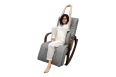 Массажное кресло-качалка Fujimo F2002 MCX Time2Chill Grey (Tailor 7) Вишня фото 6