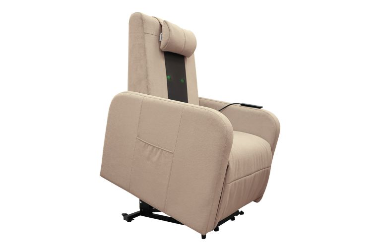 Реклайнер Fujimo Synergy Llift Full Kingchair F3005 FLFK Ваниль (Sakura 4) 