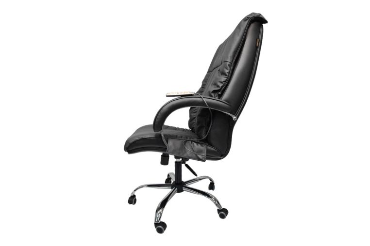 Офисное массажное кресло EGO Boss EG1001 Антрацит (кожзаменитель) фото 1