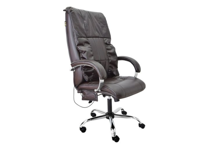 Офисное массажное кресло EGO Boss EG1001 кофе (Арпатек) 