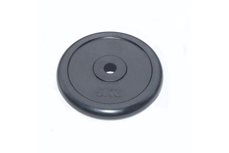 Диск d26 мм, обрезиненный, 5кг Johns 71019-5B-26 черный 