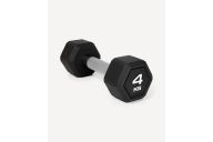Гантель гексагональная 4кг, обрезиненная Star Fit DB-301PRO черный