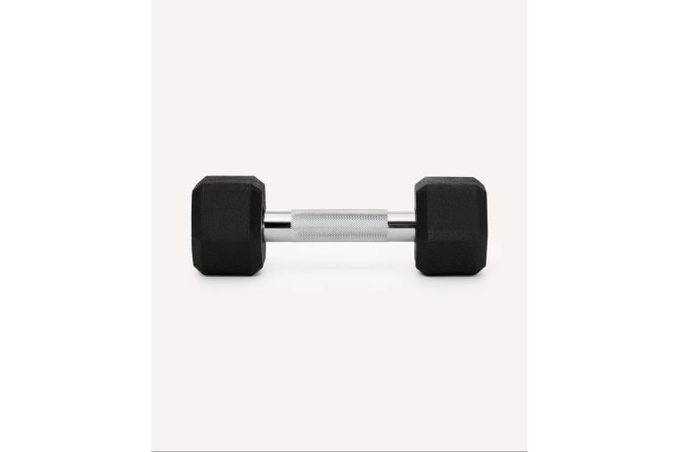 Гантель гексагональная 4кг, обрезиненная Star Fit DB-301PRO черный фото 1