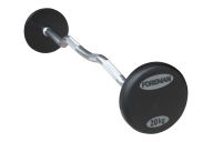 Набор штанг с искривленным грифом FOREMAN, 10-55 кг 10-55 кг, 10 штук, черный, наклейка редизайн