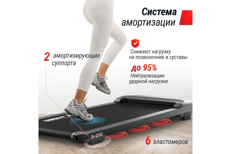 Беговая дорожка UnixFit R-290 фото 13