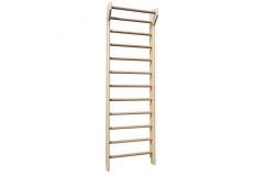 Стенка гимнастическая с крепежом 280х100х14 см с турником Ellada М1121