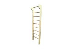 Шведская стенка деревянная с турником (перекладины бук) 80x220 см Spektr Sport