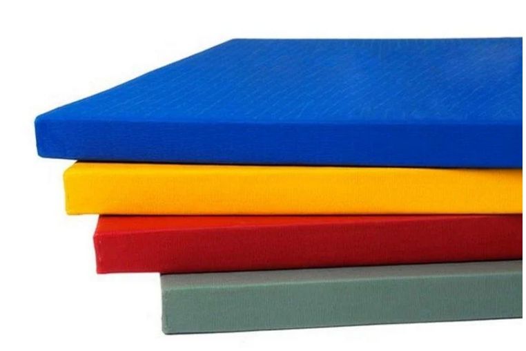 Татами Верх JUDO EURO 650 гр/м2 низ Antislip 670 гр/м2 ромб 40мм 2*1м DSFight 