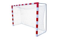 Сетка гандбол/мини-футбол Zavodsporta d2,5 мм яч.100x100, размер 200x300x100 см, ПА белый (пара)