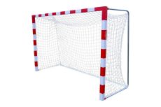 Сетка гандбол/мини-футбол Zavodsporta d2,5 мм яч.100x100, размер 200x300x100 см, ПА белый (пара)