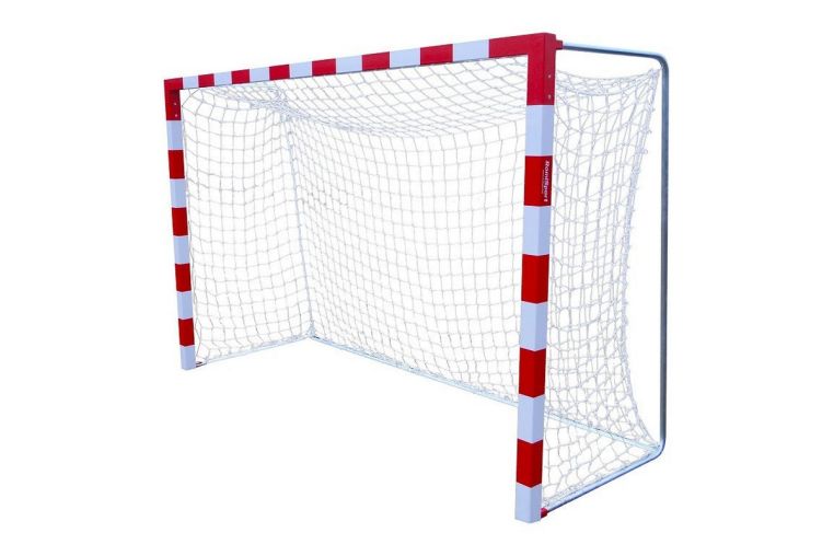 Сетка гандбол/мини-футбол Zavodsporta d3,0 мм яч.100x100, размер 200x300x100 см, ПА белый пара 