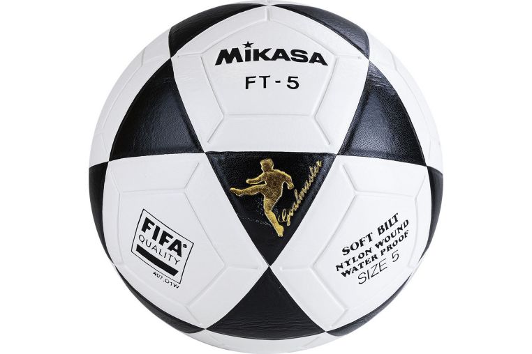 Мяч футбольный Mikasa FT5 FQ-BKW р.5, FIFA Quality фото 3