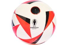 Мяч футбольный Adidas Euro24 Club IN9372, р.4, ТПУ, 12 пан., маш.сш., бело-красно-черный