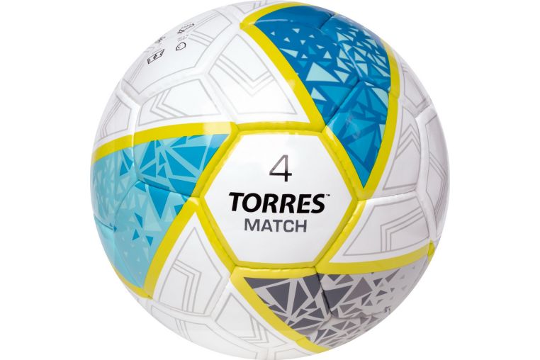 Мяч футбольный Torres Match F323974 р.4 фото 3