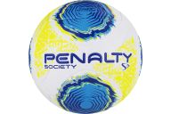 Мяч футбольный Penalty Bola Society S11 R2 XXII, 5213261090-U, р.5, PU, термосшивка, бел-желто-голуб
