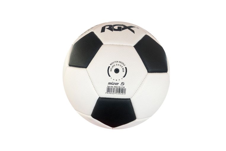 Мяч футбольный RGX FB-1718 Black р.5 фото 1