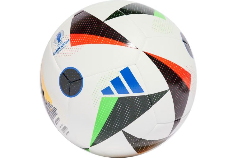 Мяч футбольный Adidas Euro24 Training IN9366, р.4, 12п, ТПУ, маш.сш, мультиколор фото 1