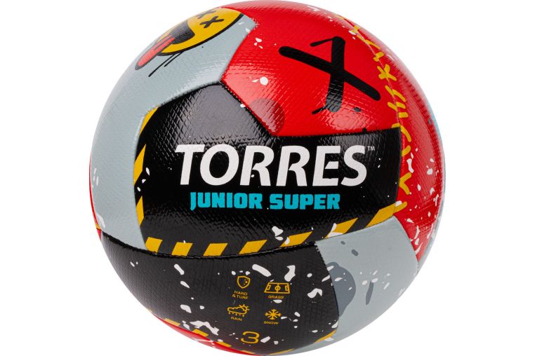 Мяч футбольный Torres Junior-3 Super F323303 р.3 