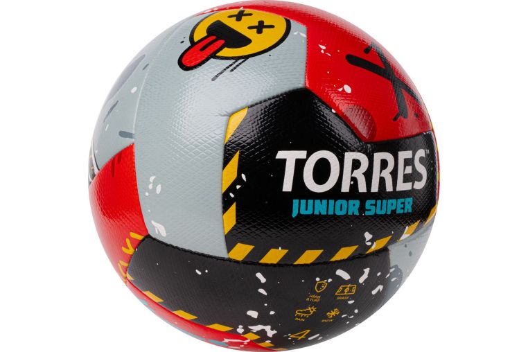 Мяч футбольный Torres Junior-4 Super F323304 р.4 фото 1