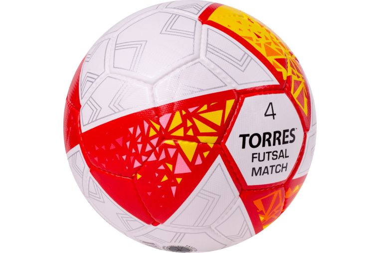 Мяч футзальный Torres Futsal Match FS323774 р.4 фото 1