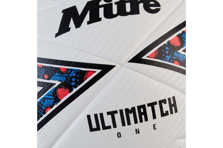 Мяч футбольный Mitre Ultimatch One 24, FIFA Basic 5-B01789C29 р.5 фото 2