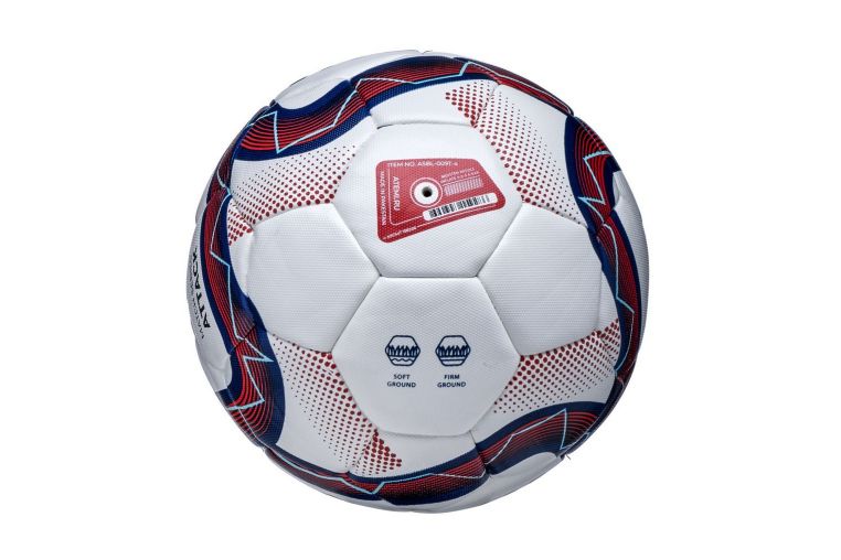 Мяч футбольный Atemi Attack Match Hybrid stitching ASBL-009T-4 р.4 фото 1