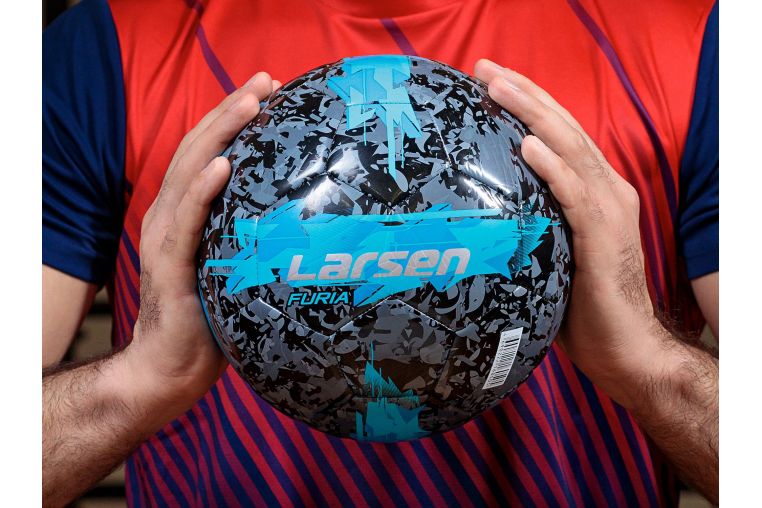Мяч футбольный Larsen Furia Blue р.5 фото 11