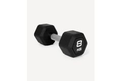 Гантель гексагональная 8кг, обрезиненная Star Fit DB-301PRO черный