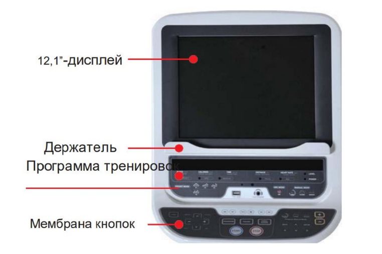 Велотренажер вертикальный Multipower U500T фото 1