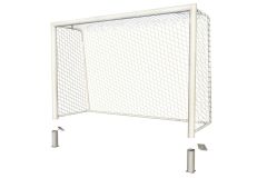 Ворота для мини-футбола алюминиевые стационарные SportWerk SpW-AG-300-2P (300x200)