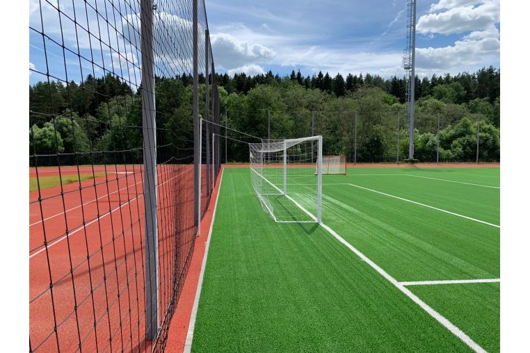 Ворота футбольные Glav со стойками натяжения сетки, разборные (2х5 м) 15.105.1 шт фото 3