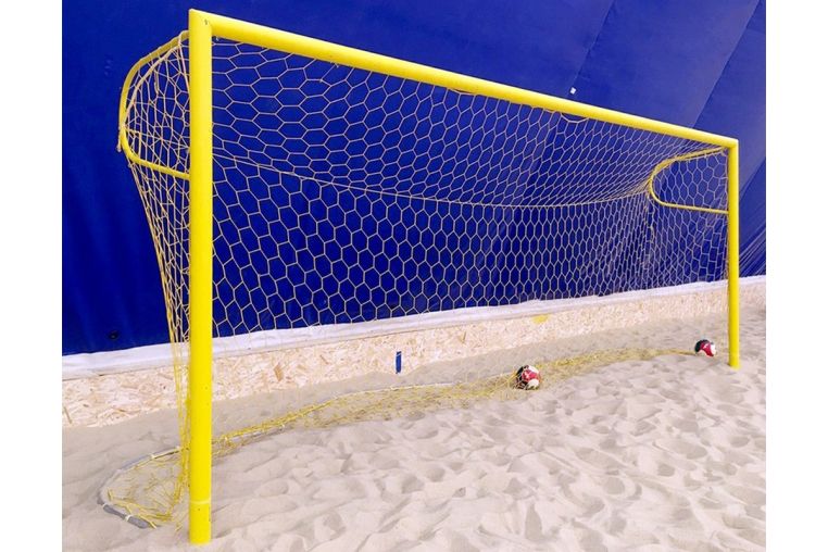 Ворота для пляжного футбола 5х2 со стаканами разборные Гимнаст 3.045 пара 