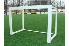 Ворота футбольные ПрофСетка алюм. цельные 1.2 х 0.8м, профиль 80 х 40 мм (шт) 2407AL
