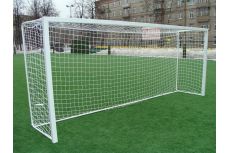 Ворота футбольные ПрофСетка алюм. цельные 5,6 х 2,35 м, профиль 80 х 80 мм (шт) 2458AL