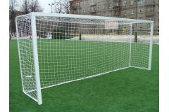 Ворота футбольные ПрофСетка алюм. цельные 5,6 х 2,35 м, профиль 80 х 80 мм (шт) 2458AL