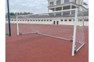 Переносные футбольные ворота 7,32х2,44м на колесах Коломяги P71/RK