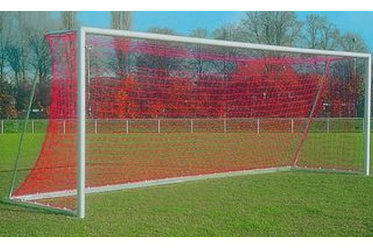 Ворота футбольные передвижные 7,32x2,44 м, глубина 2 м,алюм. Haspo 924-108 