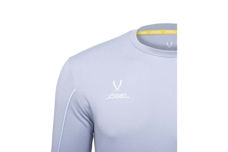 Футболка вратарская Jogel JGT-1600-891-K, серый/черный/белый, детская фото 1