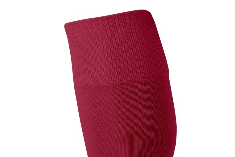 Гетры футбольные Jogel Camp Basic Socks, гранатовый\серый\белый фото 2