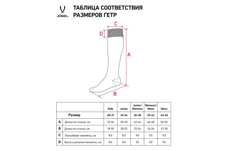 Гетры футбольные Jogel Match Socks, темно-синий фото 2