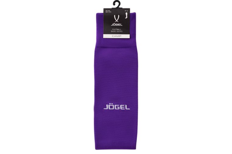 Гетры футбольные Jogel Camp Basic Socks, фиолетовый\серый\белый фото 5
