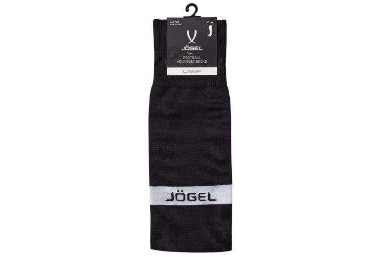 Гетры футбольные Jogel Camp Advanced Socks, черный\белый фото 5