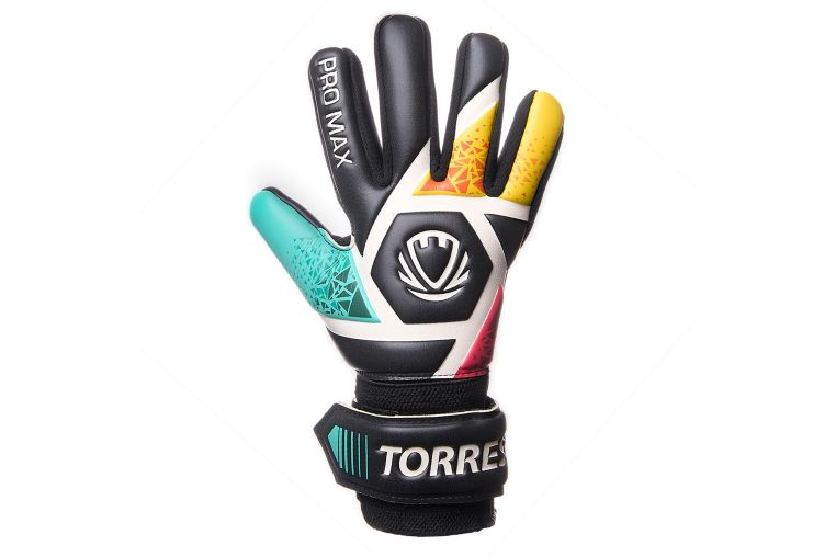 Перчатки вратарские Torres Pro Max FG0523202 черно-мультиколор 