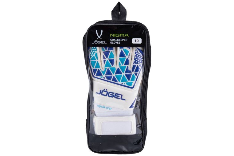 Перчатки вратарские Jogel NIGMA Pro Edition-NG Roll Negative, белый фото 6