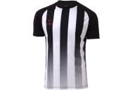Футболка игровая Jogel Camp Striped Jersey, белый/черный