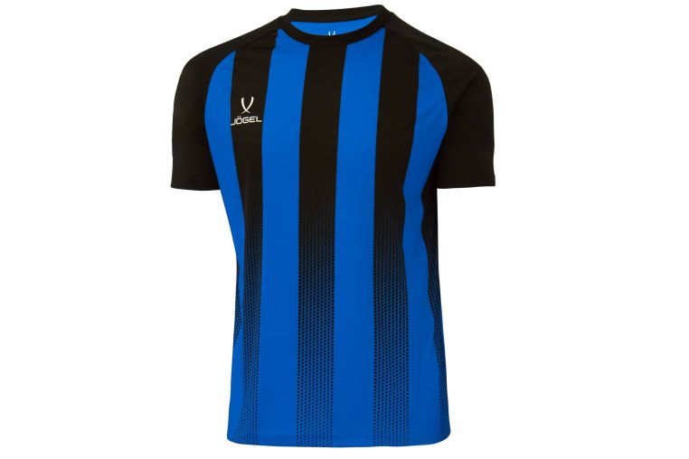 Футболка игровая Jogel Camp Striped Jersey, синий/черный 