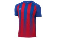 Футболка игровая Jogel Camp Striped Jersey, красный/синий