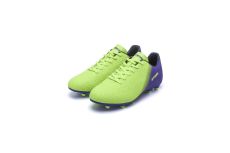 Бутсы футбольные Atemi MSR JUNIOR SBA-005 ярко-салатовый\фиолетовый
