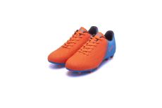 Бутсы футбольные Atemi MSR JUNIOR SBA-005 оранжевый\голубой