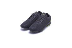 Бутсы футбольные Atemi MSR KIDS SBA-003 серый\ярко-салатовый